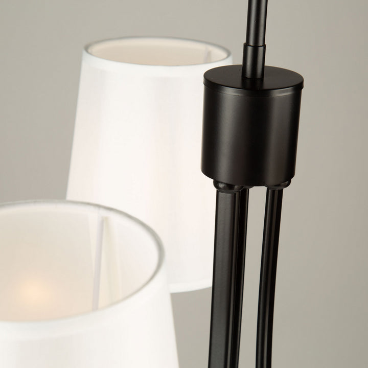 Artcraft Canada - SC13333BK - Three Light Chandelier - Rhythm - Black
