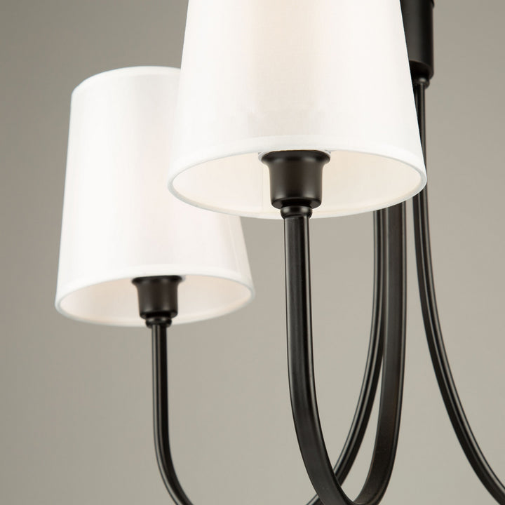 Artcraft Canada - SC13333BK - Three Light Chandelier - Rhythm - Black