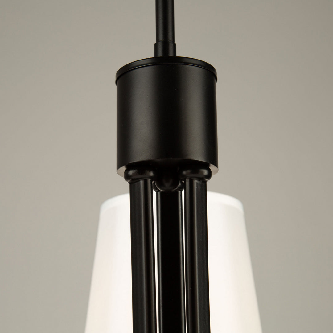 Artcraft Canada - SC13333BK - Three Light Chandelier - Rhythm - Black