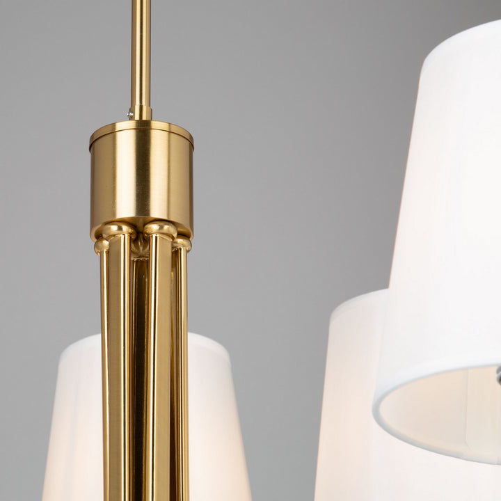 Artcraft Canada - SC13335BG - Five Light Chandelier - Rhythm - Brushed Gold