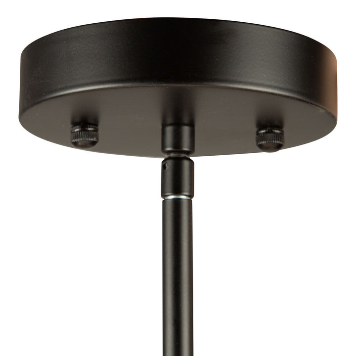Artcraft Canada - SC13335BK - Five Light Chandelier - Rhythm - Black