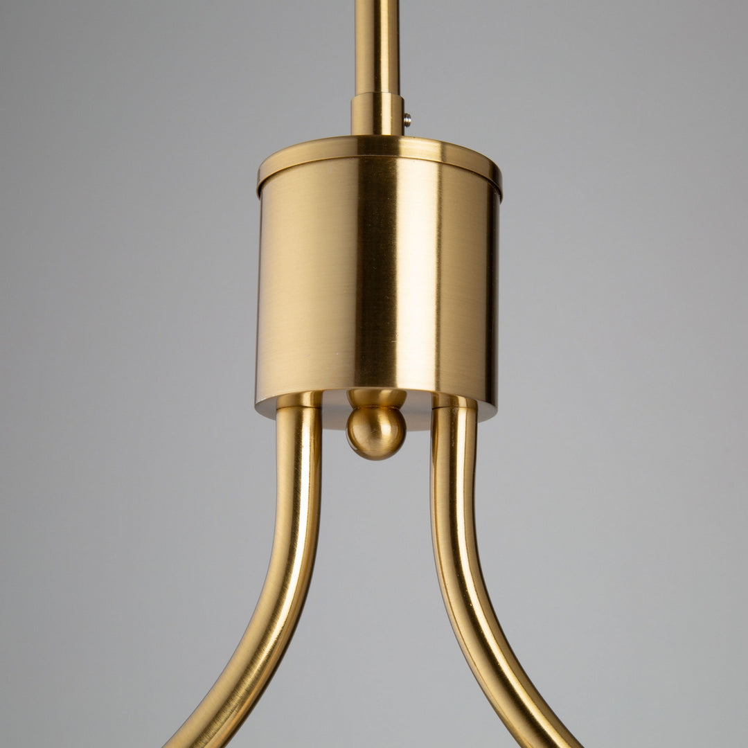 Artcraft Canada - SC13336BG - Five Light Island Pendant - Rhythm - Brushed Gold