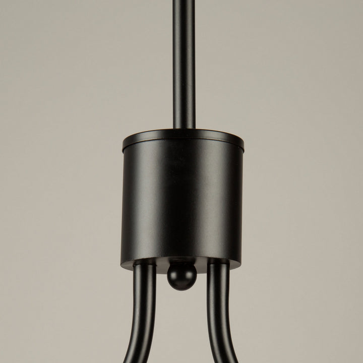 Artcraft Canada - SC13336BK - Five Light Island Pendant - Rhythm - Black