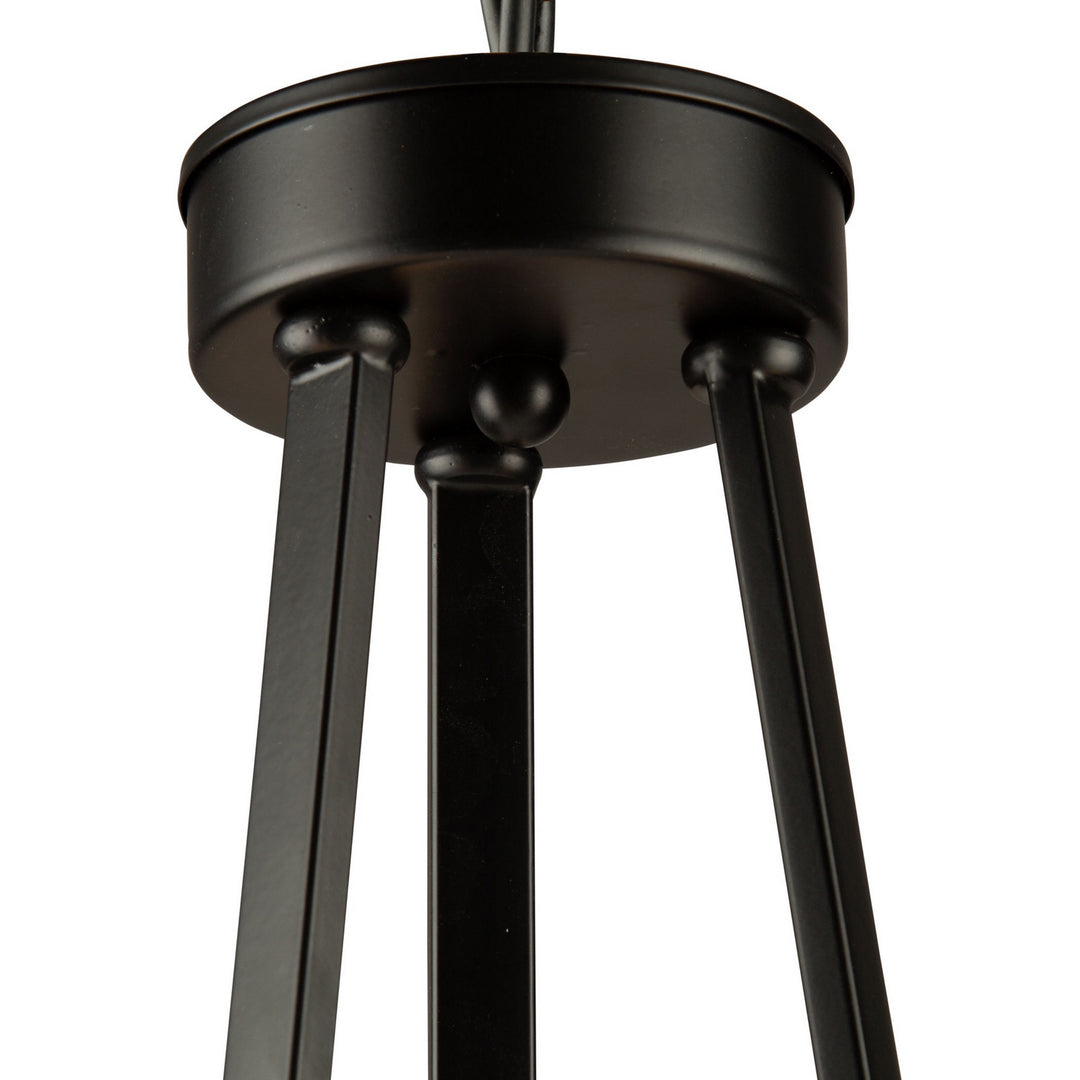 Artcraft Canada - SC13343BK - Three Light Chandelier - Coco - Gold, Black