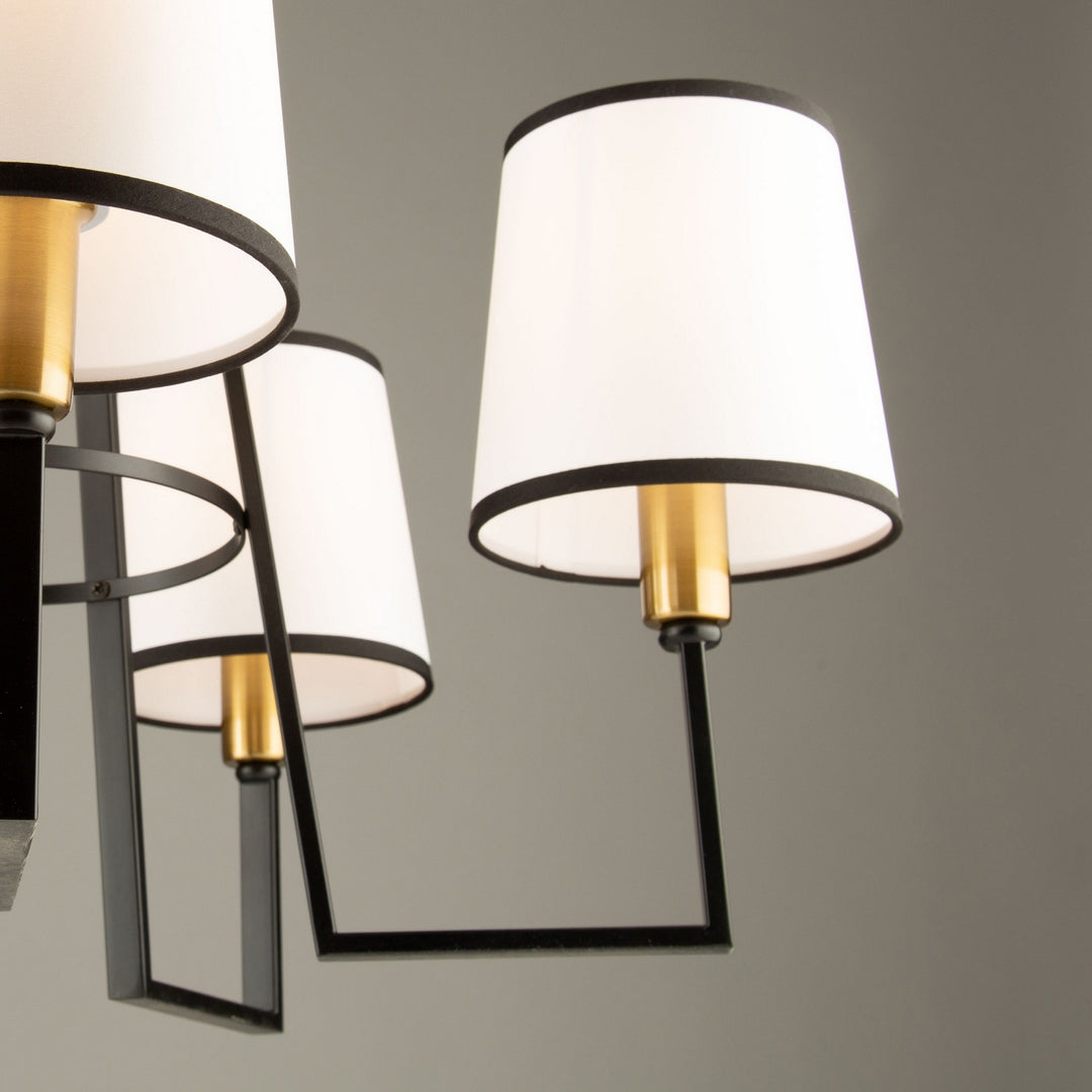 Artcraft Canada - SC13345BK - Five Light Chandelier - Coco - Gold, Black