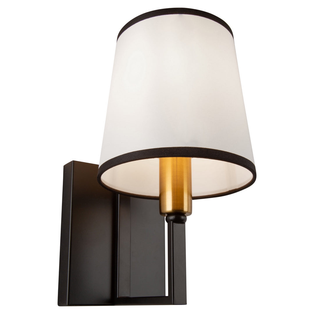 Artcraft Canada - SC13347BK - One Light Wall Sconce - Coco - Gold, Black