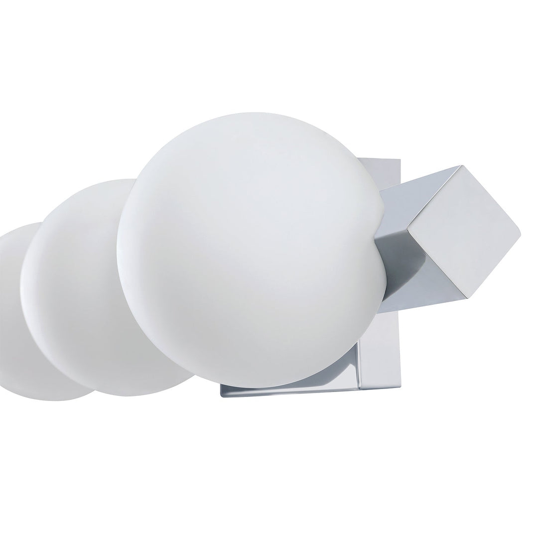 Orbitron Four Light Vanity in Chrome Kendal Canada