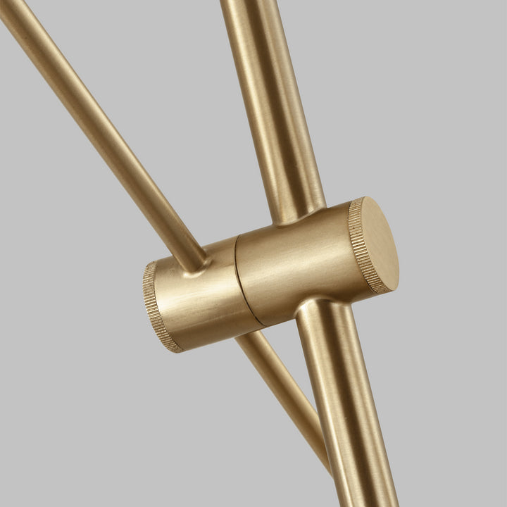 Visual Comfort Studio Canada - 3100506-848 - Six Light Chandelier - Axis - Satin Brass