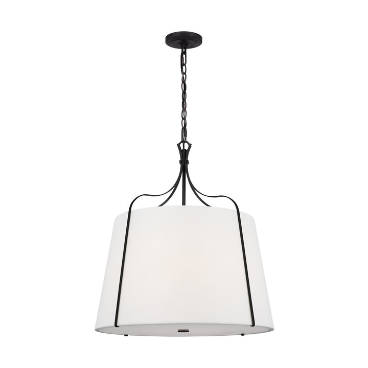 Visual Comfort Studio Canada - AP1264SMS - Four Light Pendant - Leander - Smith Steel