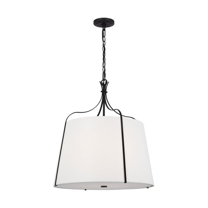 Visual Comfort Studio Canada - AP1264SMS - Four Light Pendant - Leander - Smith Steel