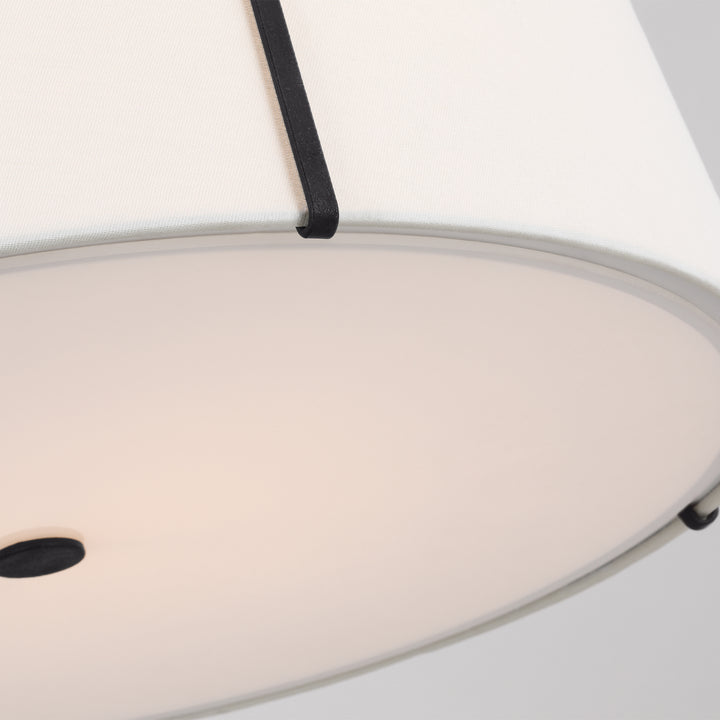 Visual Comfort Studio Canada - AP1264SMS - Four Light Pendant - Leander - Smith Steel