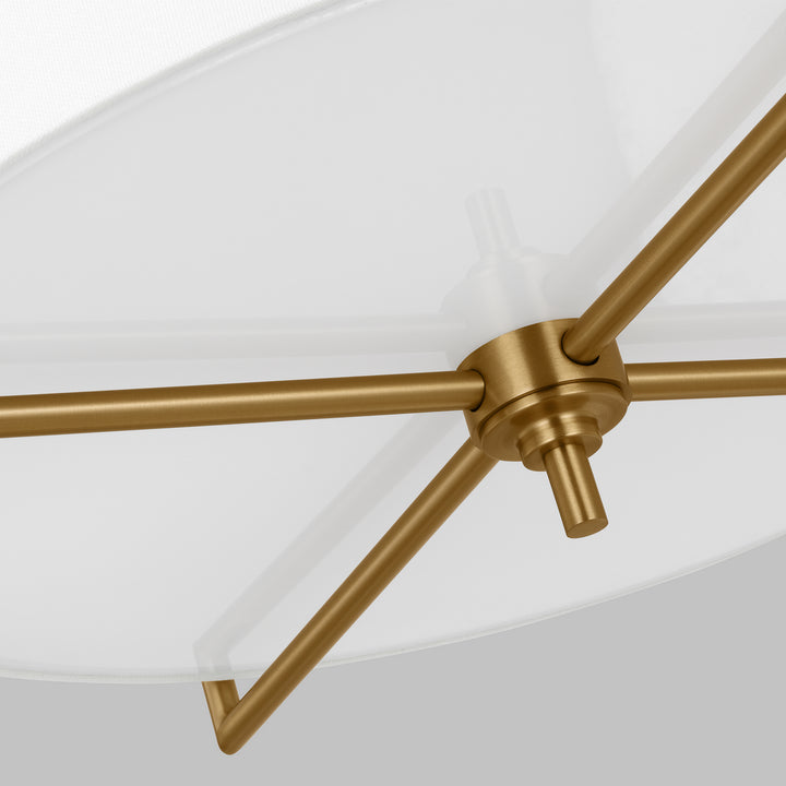 Visual Comfort Studio Canada - CF1113BBS - Three Light Semi-Flush Mount - Perno - Burnished Brass