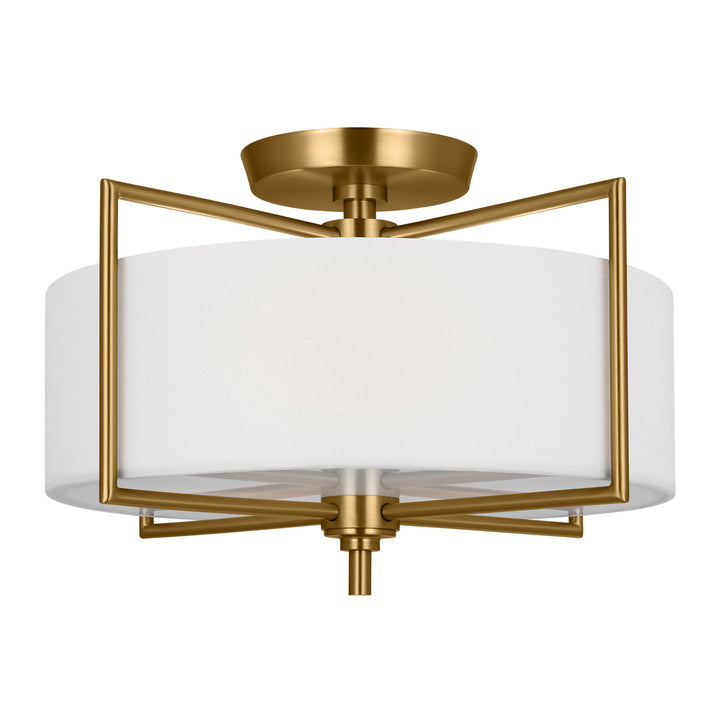 Visual Comfort Studio Canada - CF1122BBS - Two Light Semi-Flush Mount - Perno - Burnished Brass