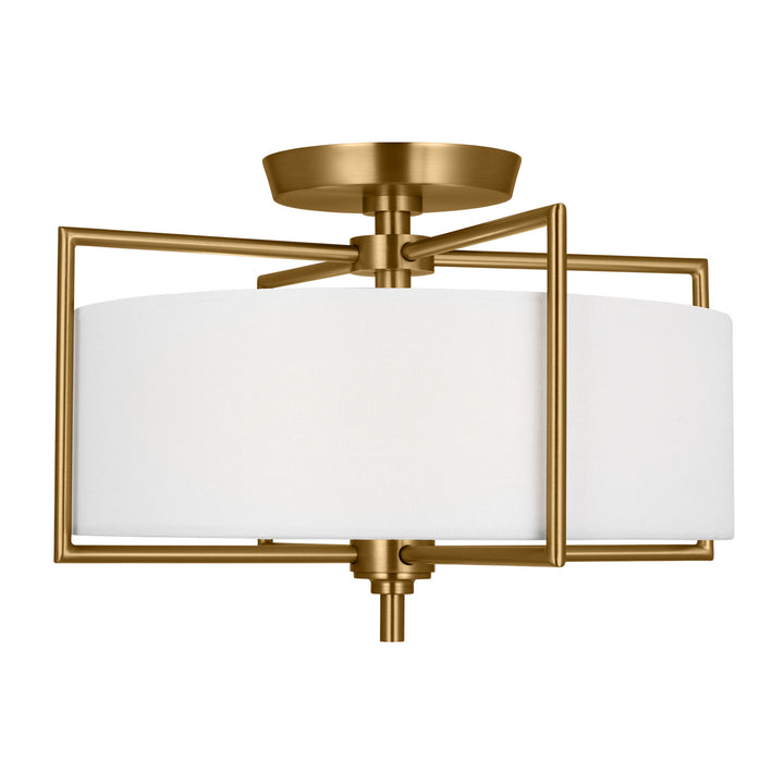 Visual Comfort Studio Canada - CF1122BBS - Two Light Semi-Flush Mount - Perno - Burnished Brass