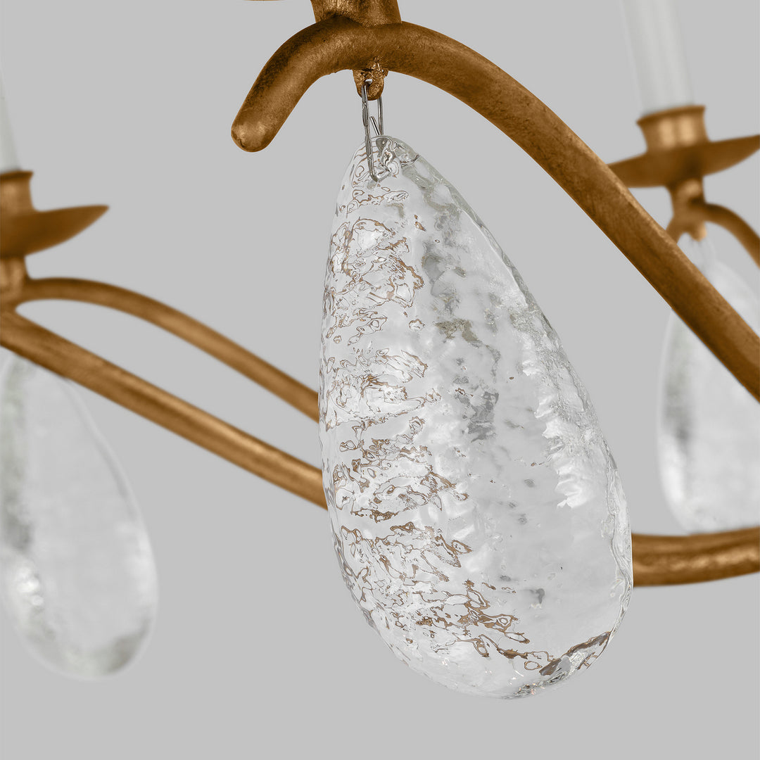 Visual Comfort Studio Canada - CC1608ADB - Eight Light Chandelier - Shannon - Antique Gild