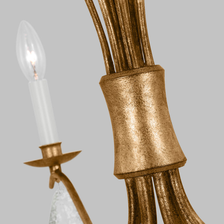 Visual Comfort Studio Canada - CC1608ADB - Eight Light Chandelier - Shannon - Antique Gild
