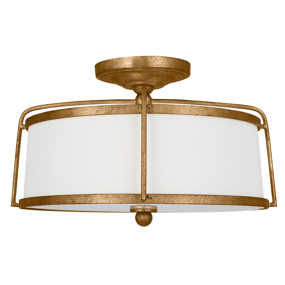 Visual Comfort Studio Canada - CF1102ADB - Two Light Semi-Flush Mount - Stonington - Antique Gild