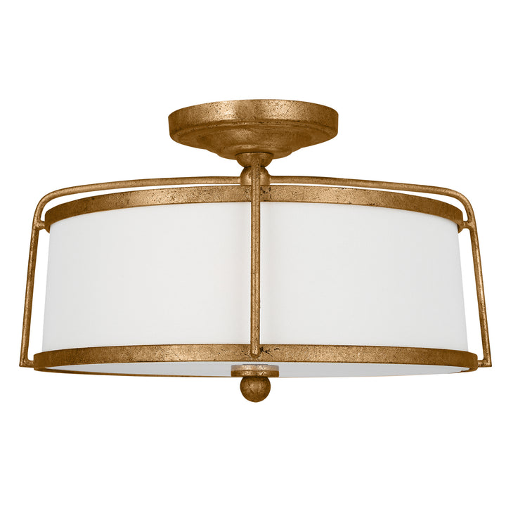 Visual Comfort Studio Canada - CF1102ADB - Two Light Semi-Flush Mount - Stonington - Antique Gild