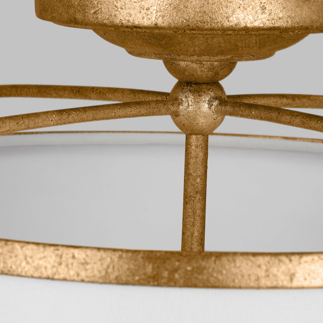 Visual Comfort Studio Canada - CF1102ADB - Two Light Semi-Flush Mount - Stonington - Antique Gild