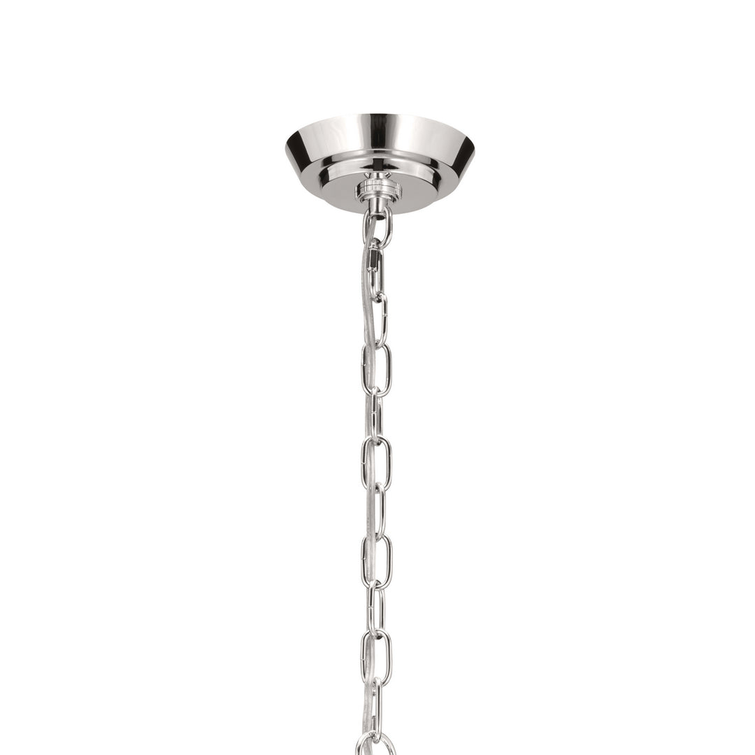 Kichler Canada - 52480PN - Six Light Chandelier - Truby - Polished Nickel