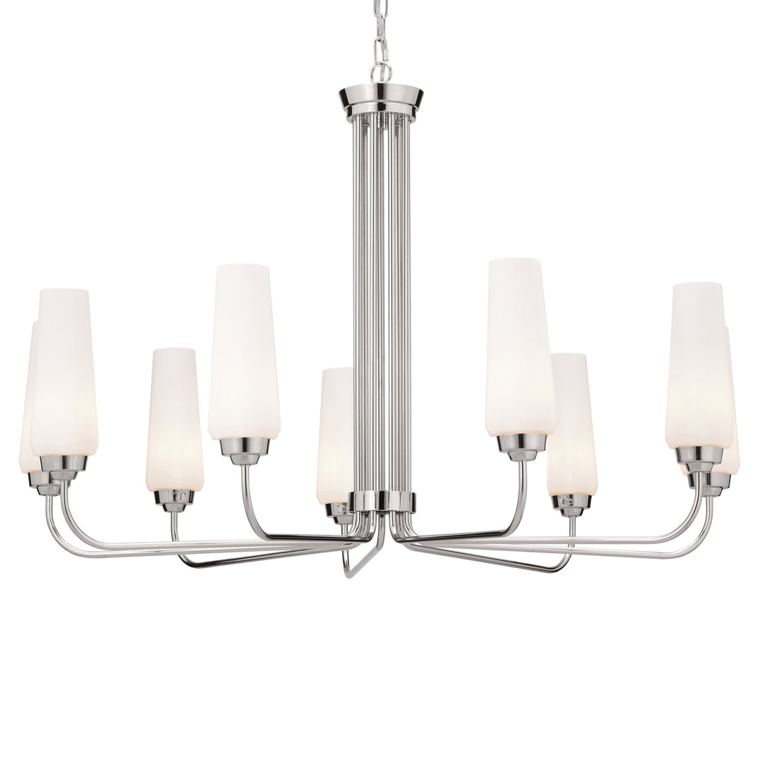 Kichler Canada - 52481PN - Nine Light Chandelier - Truby - Polished Nickel