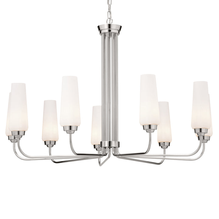 Kichler Canada - 52481PN - Nine Light Chandelier - Truby - Polished Nickel