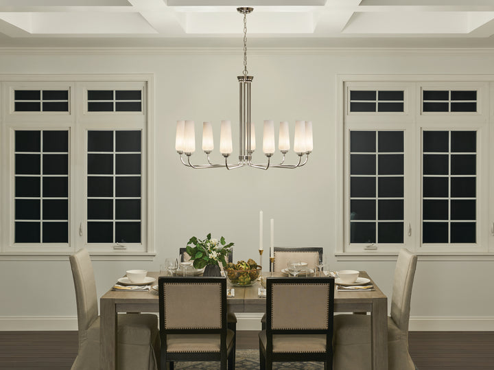 Kichler Canada - 52481PN - Nine Light Chandelier - Truby - Polished Nickel