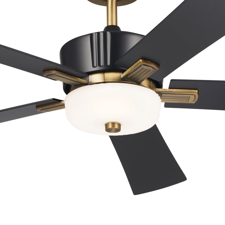 Kichler Canada - 300395SBK - 56"Ceiling Fan - Icon - Satin Black