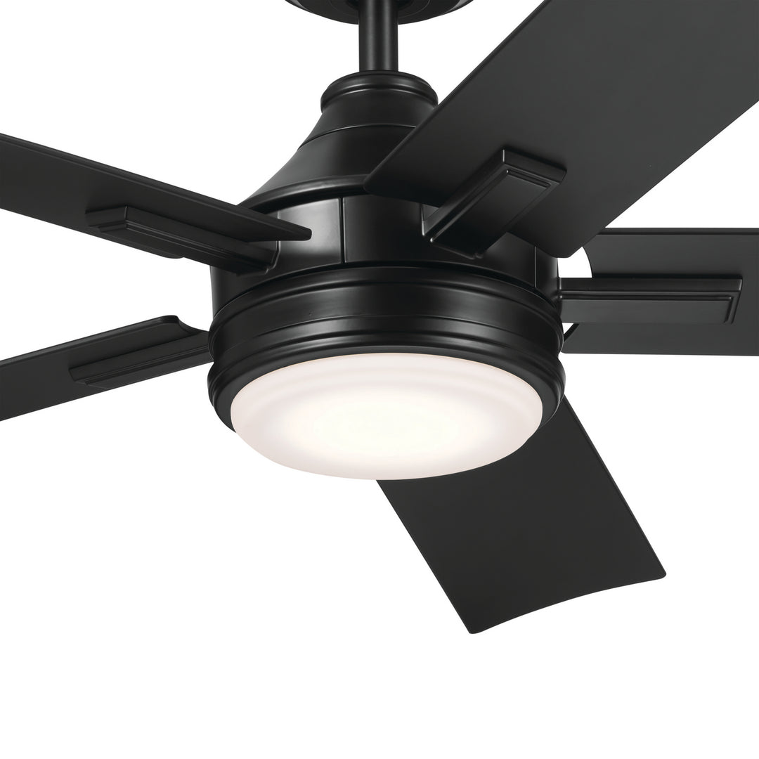 Kichler Canada - 310075SBK - 52"Ceiling Fan - Tide - Satin Black