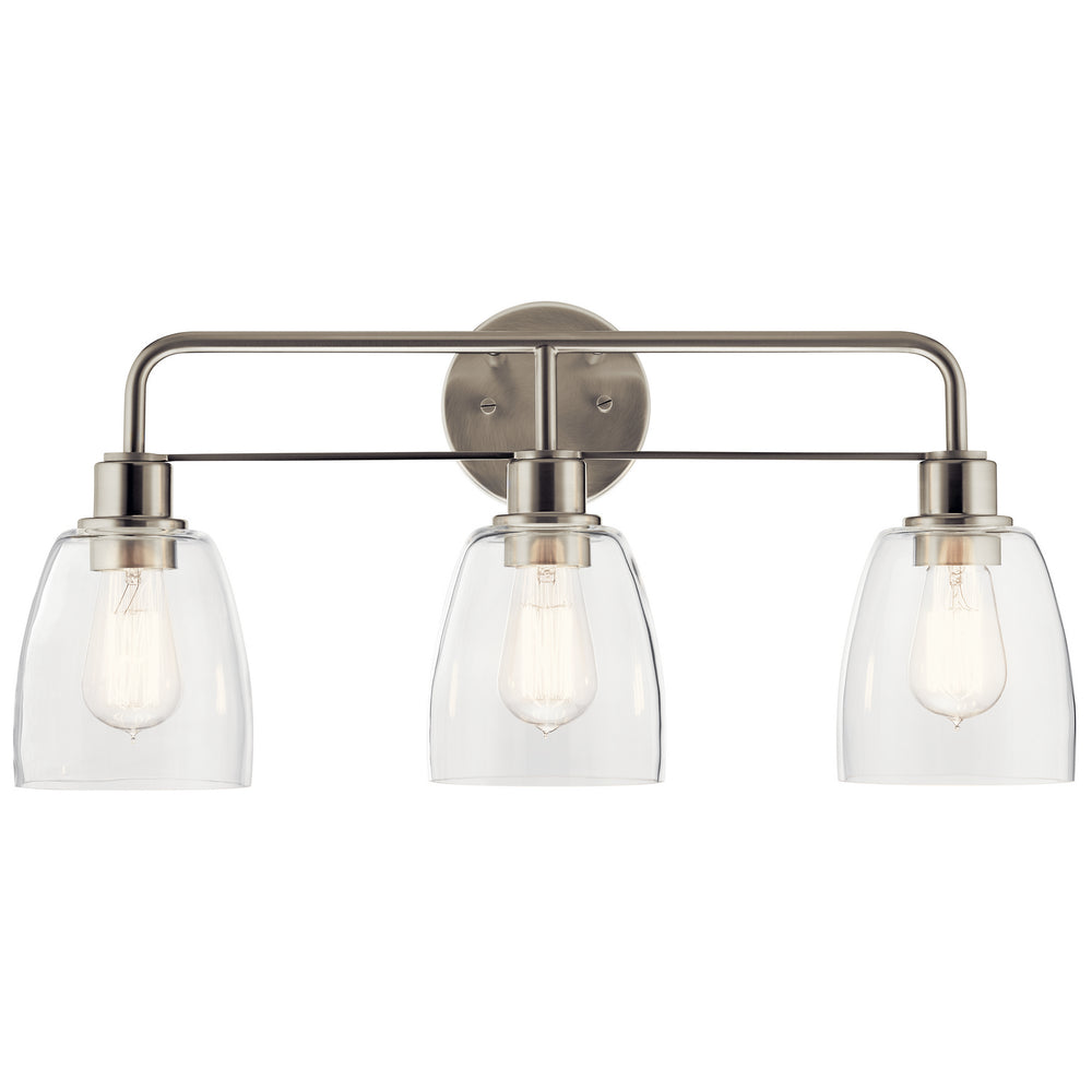 Kichler Canada - 55102NI - Three Light Bath - Meller - Nickel Textured