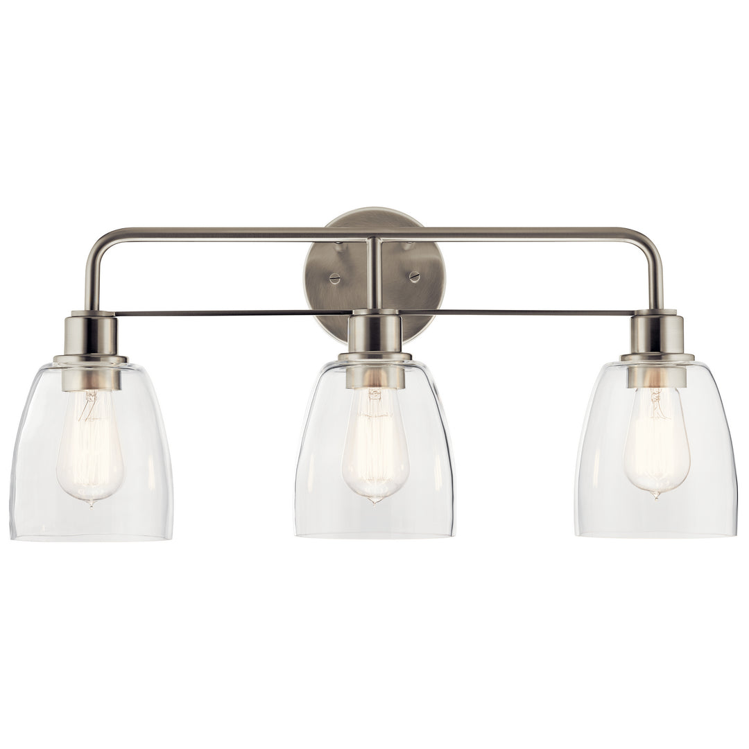 Kichler Canada - 55102NI - Three Light Bath - Meller - Nickel Textured