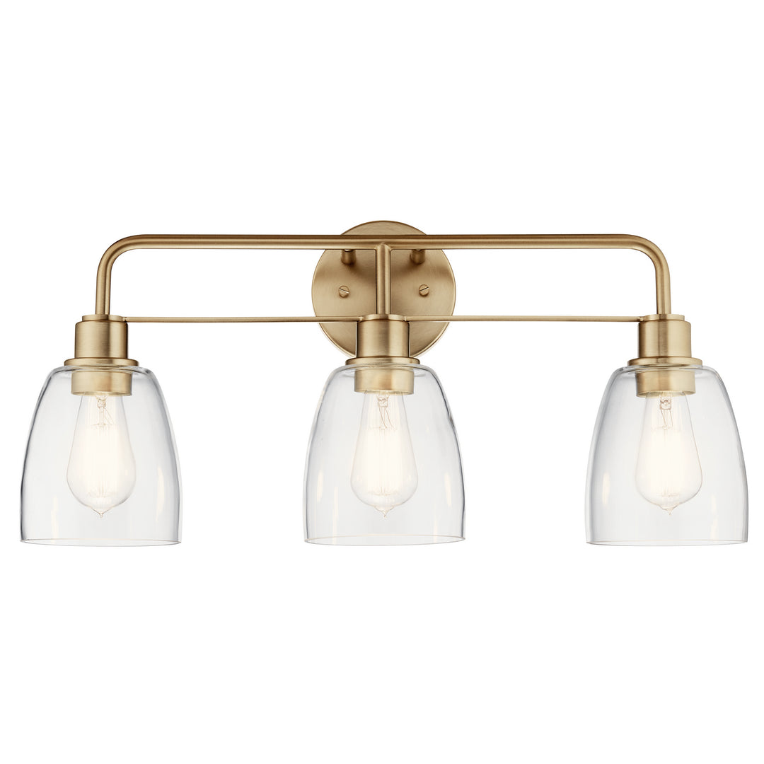 Kichler Canada - 55102CPZ - Three Light Bath - Meller - Champagne Bronze