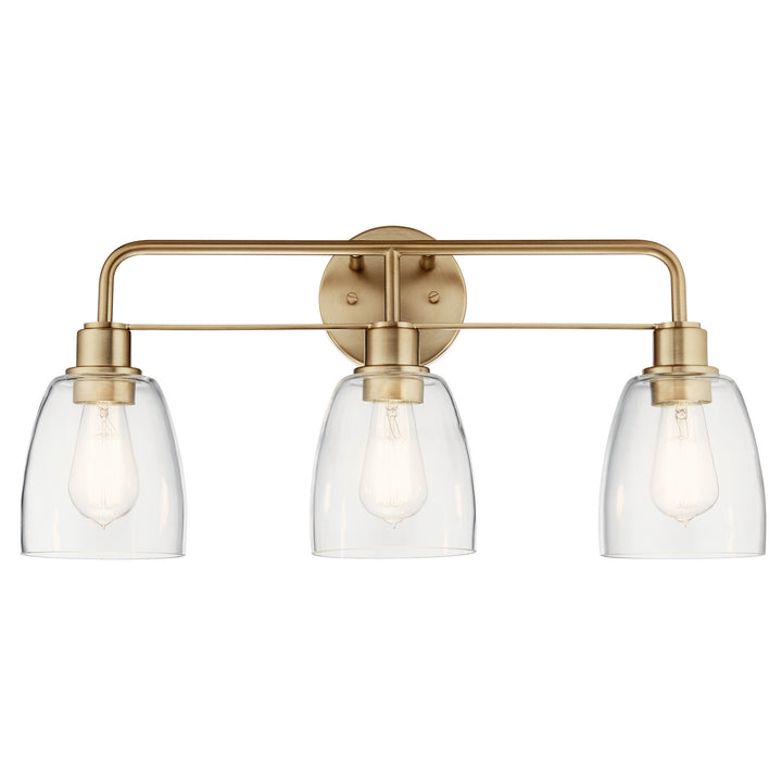 Kichler Canada - 55102CPZ - Three Light Bath - Meller - Champagne Bronze