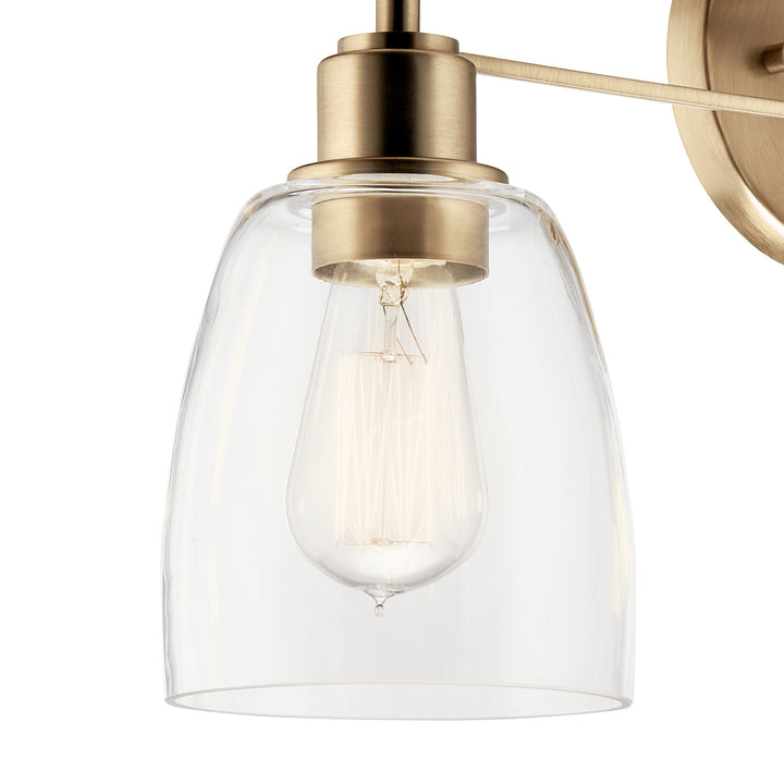 Kichler Canada - 55102CPZ - Three Light Bath - Meller - Champagne Bronze