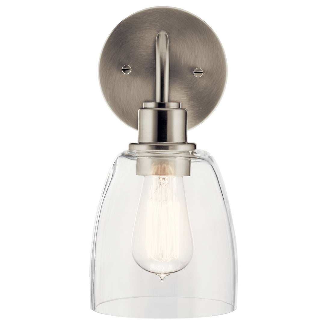 Kichler Canada - 55100NI - One Light Wall Sconce - Meller - Nickel Textured