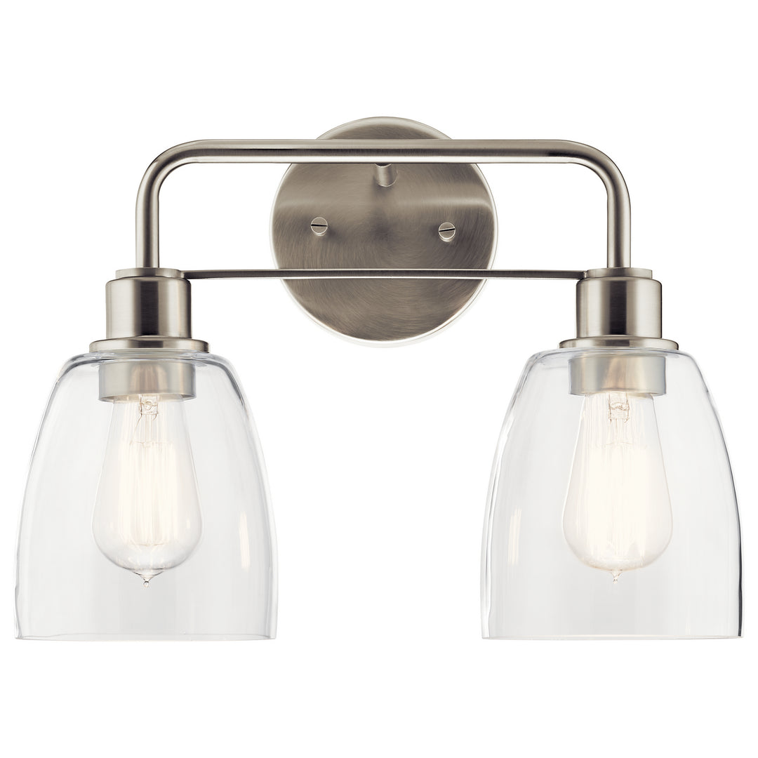 Kichler Canada - 55101NI - Two Light Bath - Meller - Nickel Textured