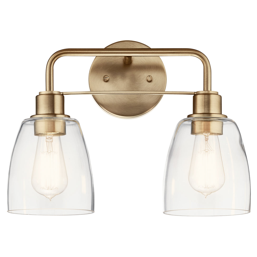 Kichler Canada - 55101CPZ - Two Light Bath - Meller - Champagne Bronze