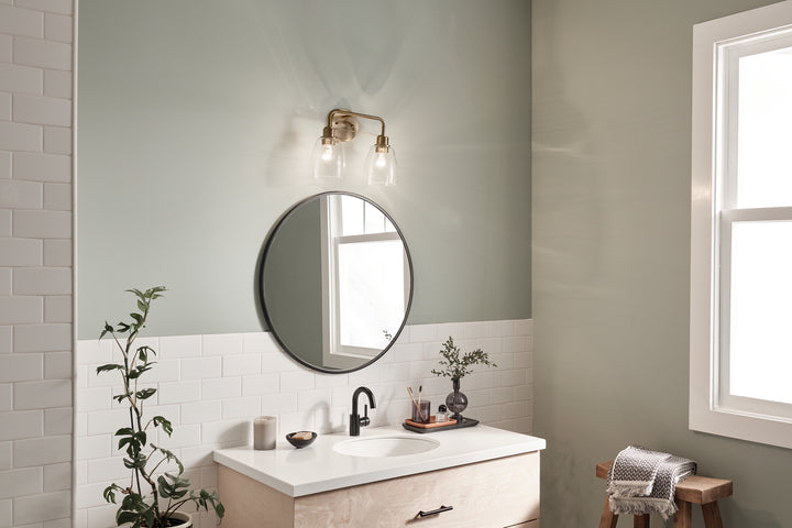 Kichler Canada - 55101CPZ - Two Light Bath - Meller - Champagne Bronze