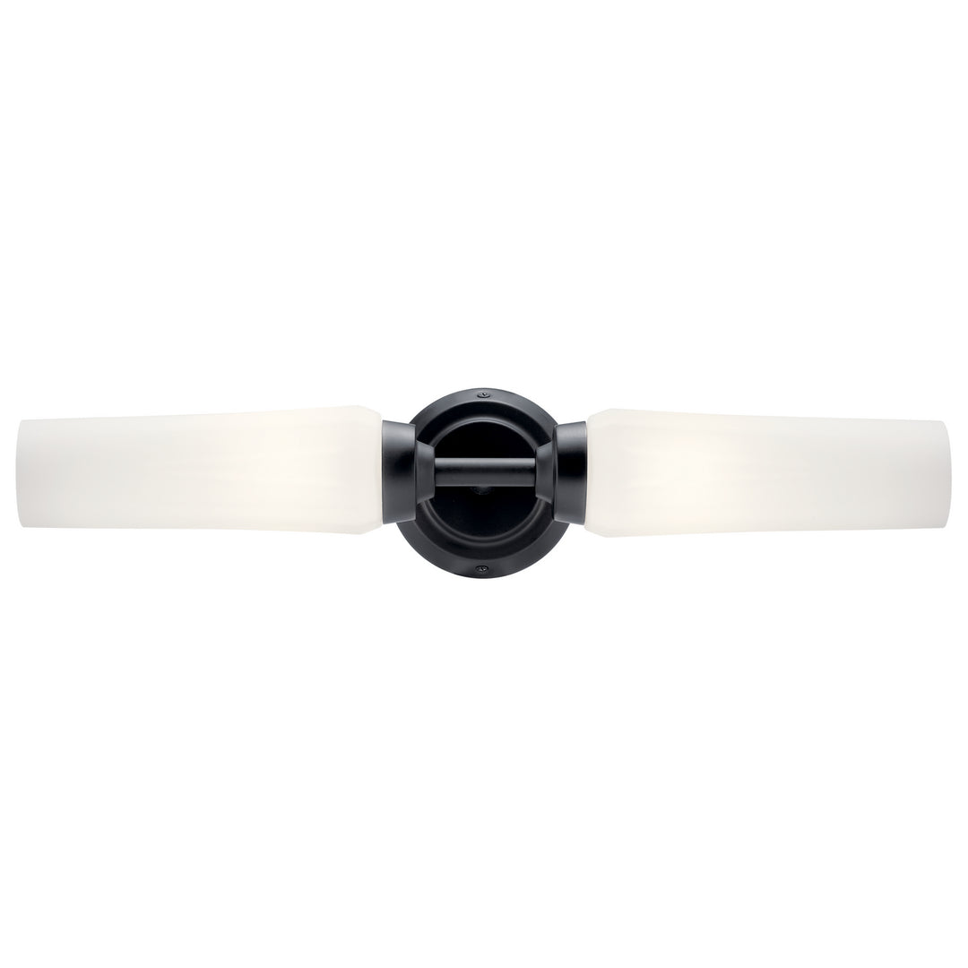 Kichler Canada - 55074BK - Two Light Wall Sconce - Truby - Black