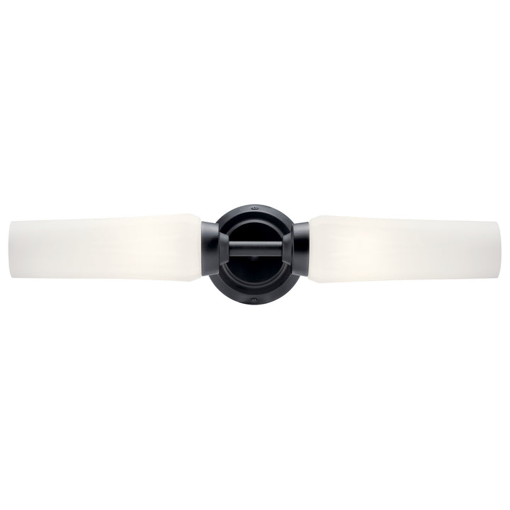 Kichler Canada - 55074BK - Two Light Wall Sconce - Truby - Black