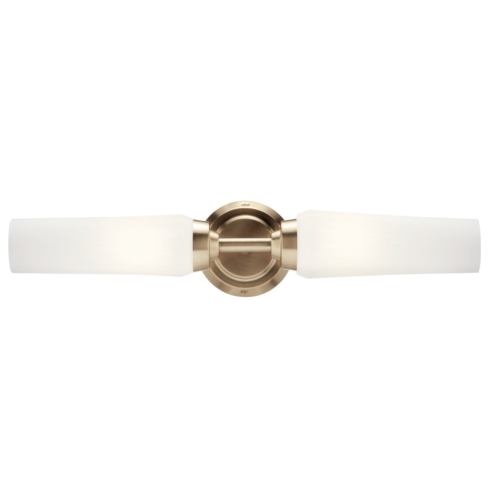 Kichler Canada - 55074CPZ - Two Light Wall Sconce - Truby - Champagne Bronze