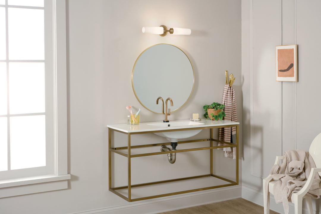 Kichler Canada - 55074CPZ - Two Light Wall Sconce - Truby - Champagne Bronze
