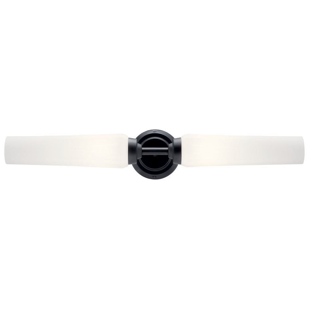 Kichler Canada - 55075BK - Two Light Bath - Truby - Black