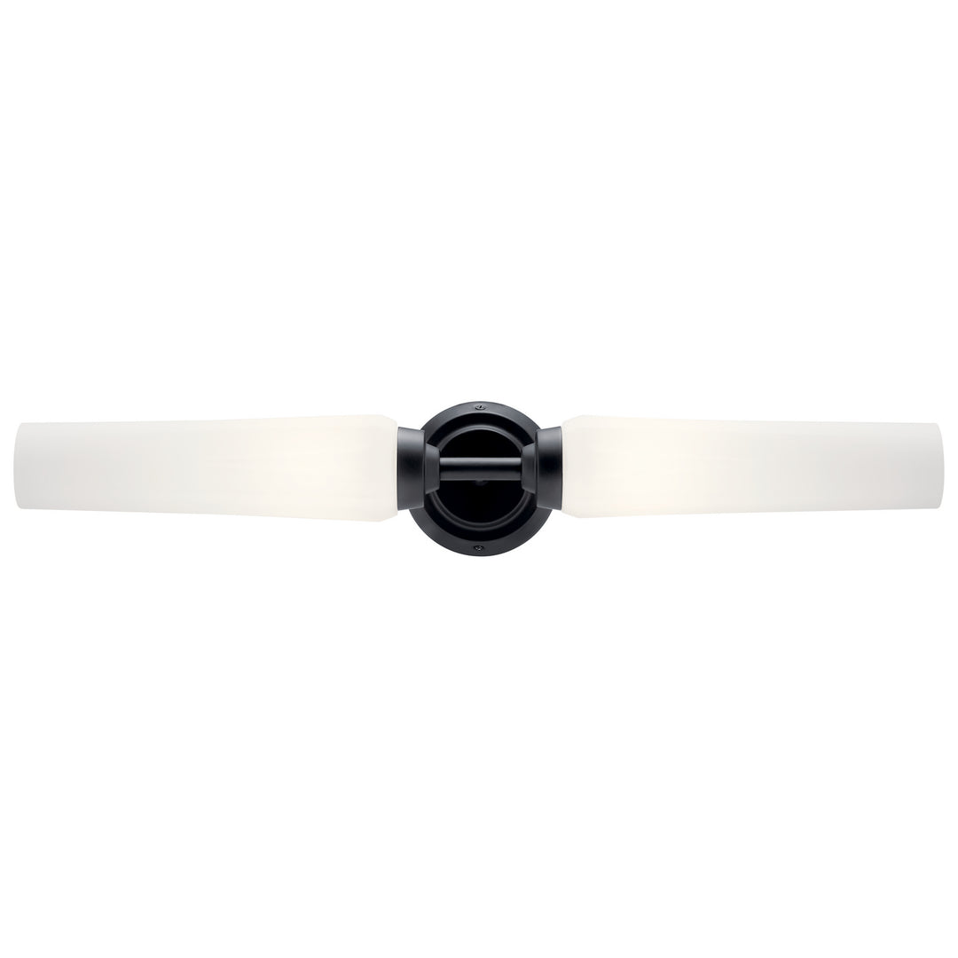 Kichler Canada - 55075BK - Two Light Bath - Truby - Black