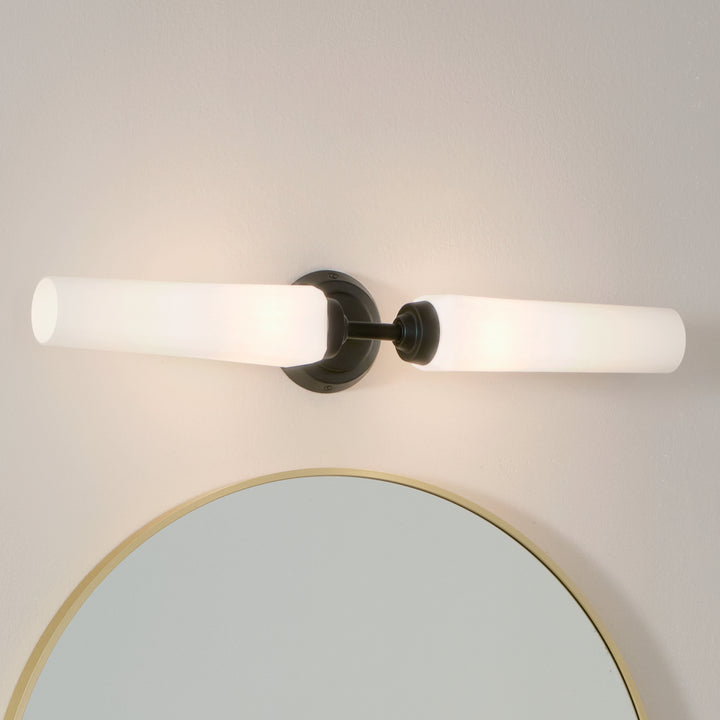 Kichler Canada - 55075BK - Two Light Bath - Truby - Black