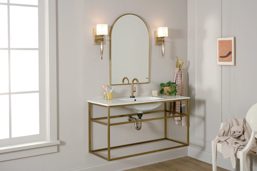 Kichler Canada - 55000CPZ - One Light Wall Sconce - Marette - Champagne Bronze