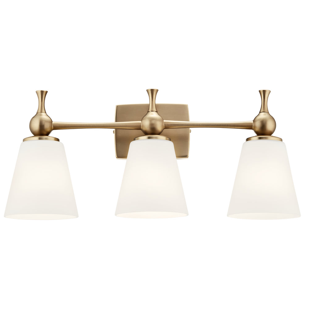 Kichler Canada - 55092CPZ - Three Light Bath - Cosabella - Champagne Bronze