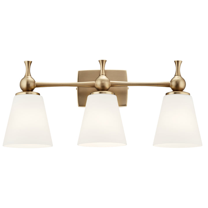 Kichler Canada - 55092CPZ - Three Light Bath - Cosabella - Champagne Bronze