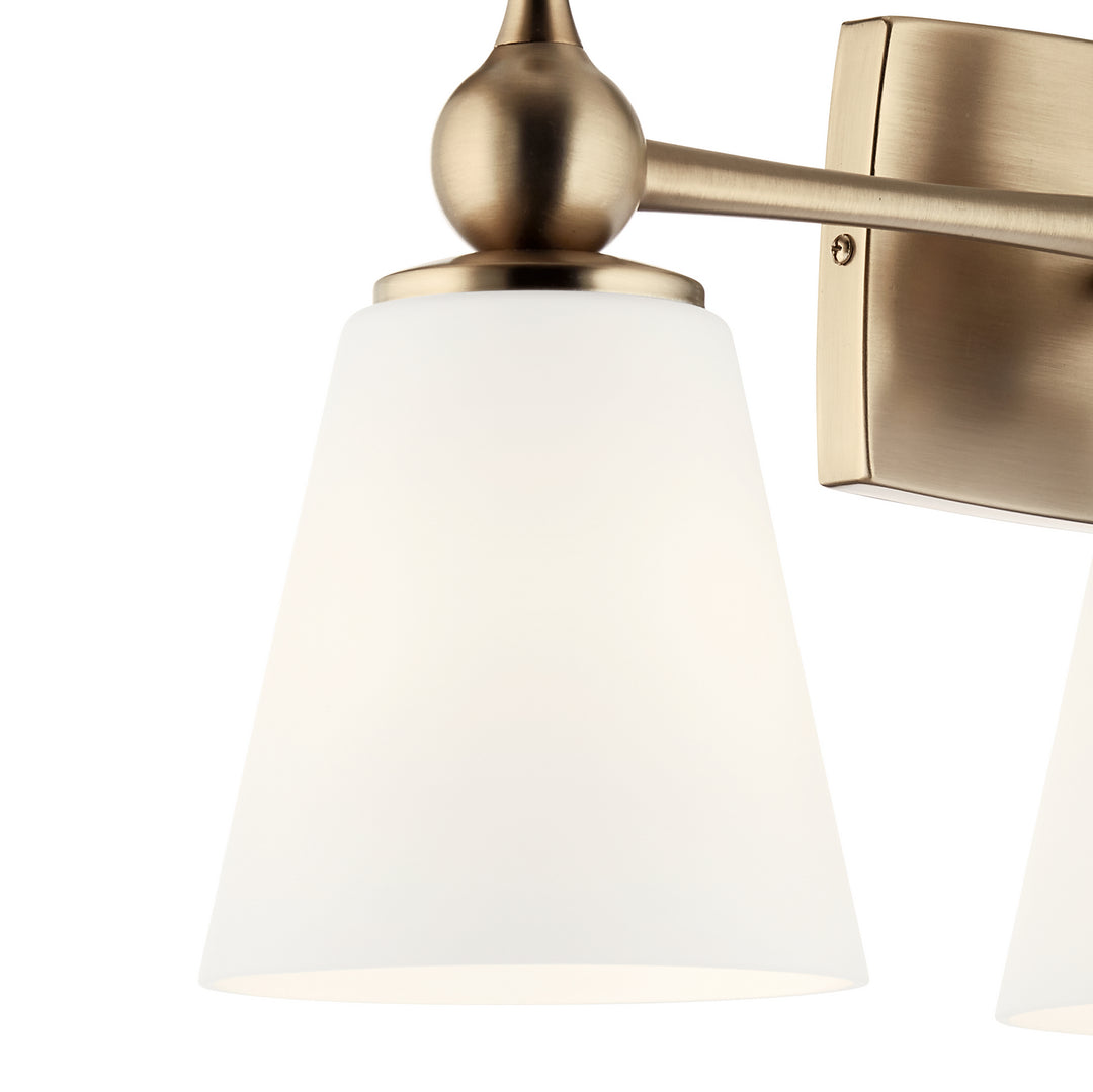 Kichler Canada - 55092CPZ - Three Light Bath - Cosabella - Champagne Bronze