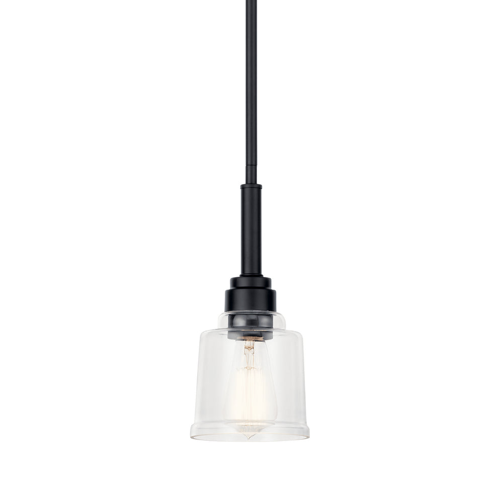 Kichler Canada - 52399BK - One Light Mini Pendant - Aivian - Black